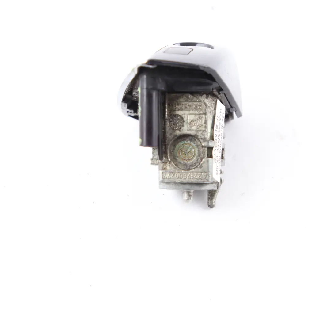 Mercedes W221 Handle Catch Lock Cover Front Right Door O/S Obsidian Black - 197 - SKU rhd-A2217600218-OB - Part number A2217600218