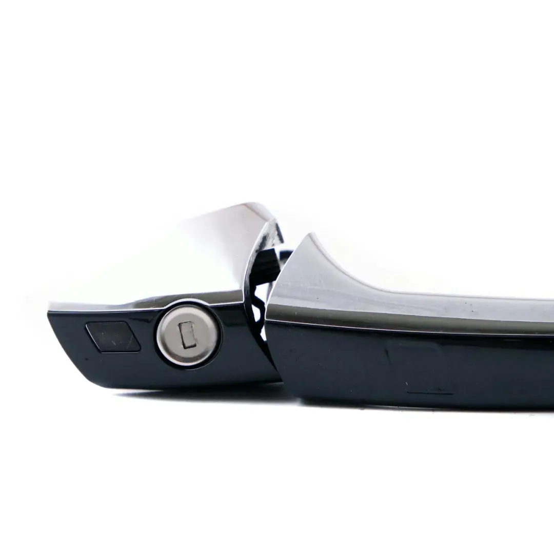  Door Handle Mercedes W221 Front Right O/S Keyless-Go Obsidian Black Metallic 197 - SKU rhd-A2217600418-OB - Part number A2217600418