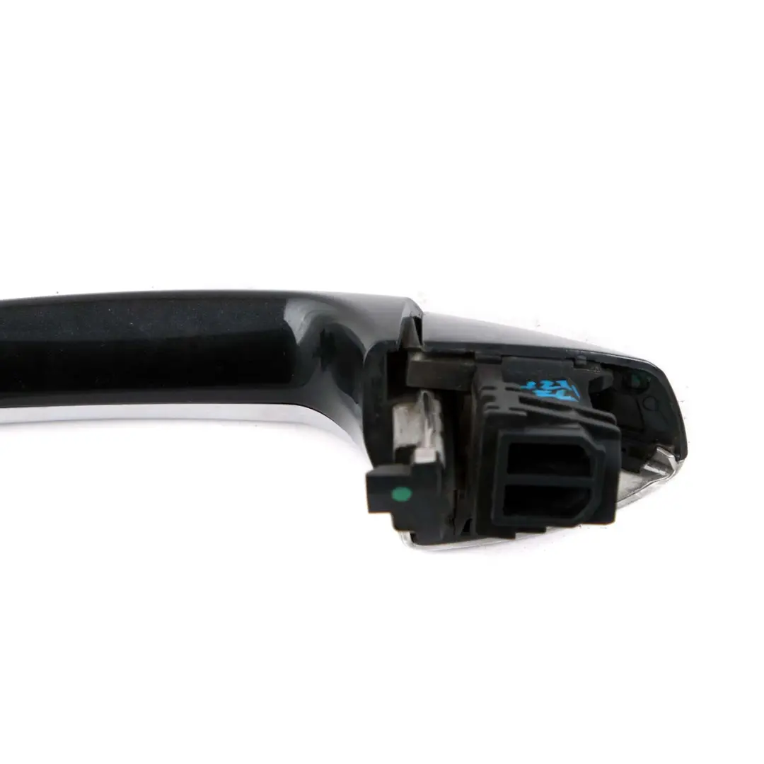  Door Handle Mercedes W221 Front Left N/S Keyless-Go Obsidian Black Metallic 197 - SKU rhd-A2217601177-OB - Part number A2217601177