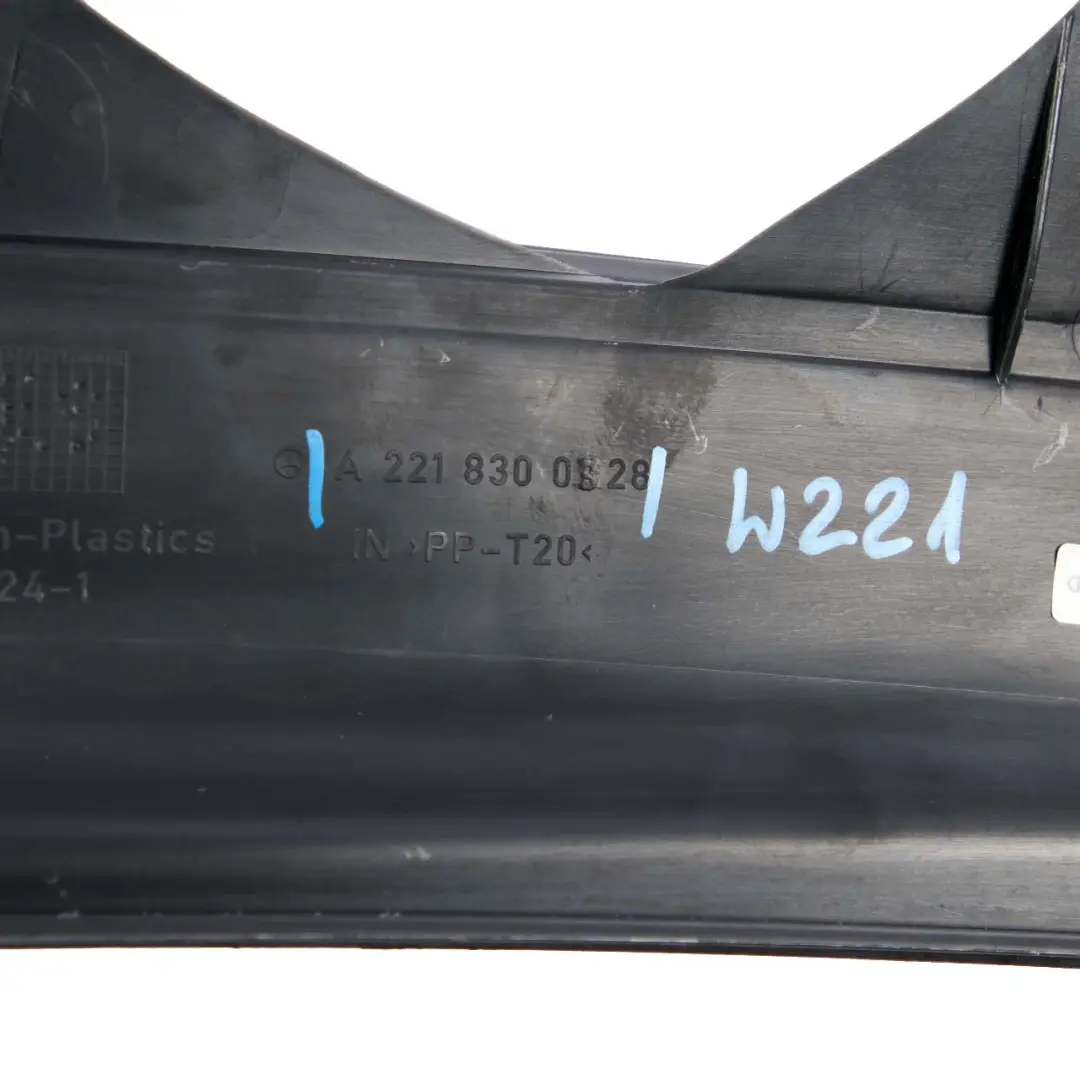 Mercedes-Benz S-Class W221 Windscreen Scuttle Panel Cover Trim to with Part number A2218300328 Mercedes-Benz S-Class W221 Windscreen Scuttle Panel Cover Trim - SKU rhd-A2218300328 - Part number A2218300328