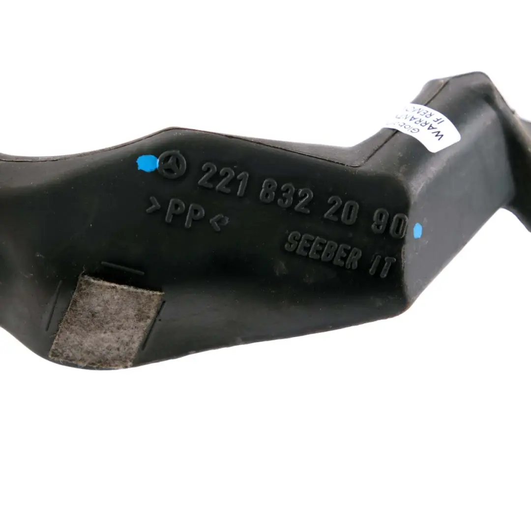 Mercedes-Benz S W221 Front Bottom Tube Cover Channel Water Intake to with Part number A2218322090 Mercedes-Benz S W221 Front Bottom Tube Cover Channel Water Intake - SKU rhd-A2218322090 - Part number A2218322090