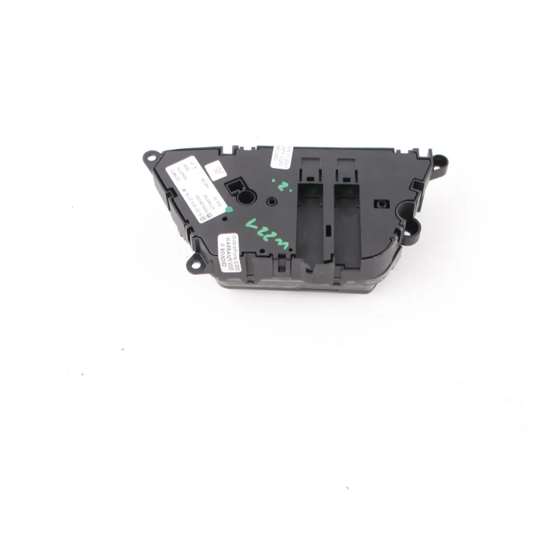 Switch Panel Adjust Front Right O/S Memory Heated to Mercedes W221 Seat with Part number A2218702179 Mercedes W221 Seat Switch Panel Adjust Front Right O/S Memory Heated - SKU rhd-A2218702179 - Part number A2218702179