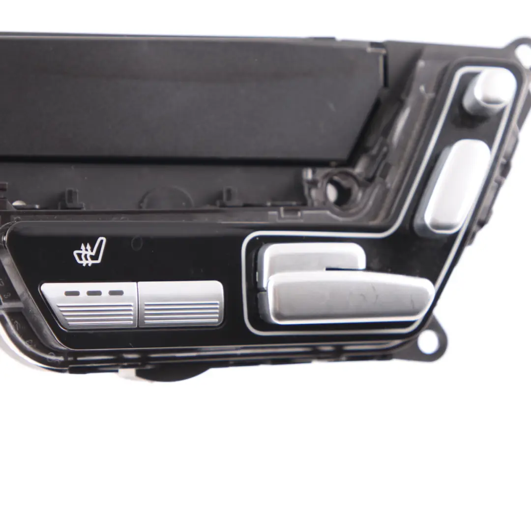 Switch Panel Adjust Control Unit Front Right O/S to Mercedes W221 Seat with Part number A2218708558 Mercedes W221 Seat Switch Panel Adjust Control Unit Front Right O/S - SKU rhd-A2218708558 - Part number A2218708558