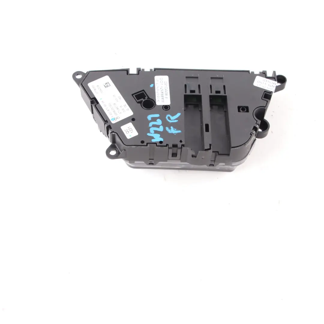 Switch Panel Adjust Control Unit Front Right O/S to Mercedes W221 Seat with Part number A2218708558 Mercedes W221 Seat Switch Panel Adjust Control Unit Front Right O/S - SKU rhd-A2218708558 - Part number A2218708558