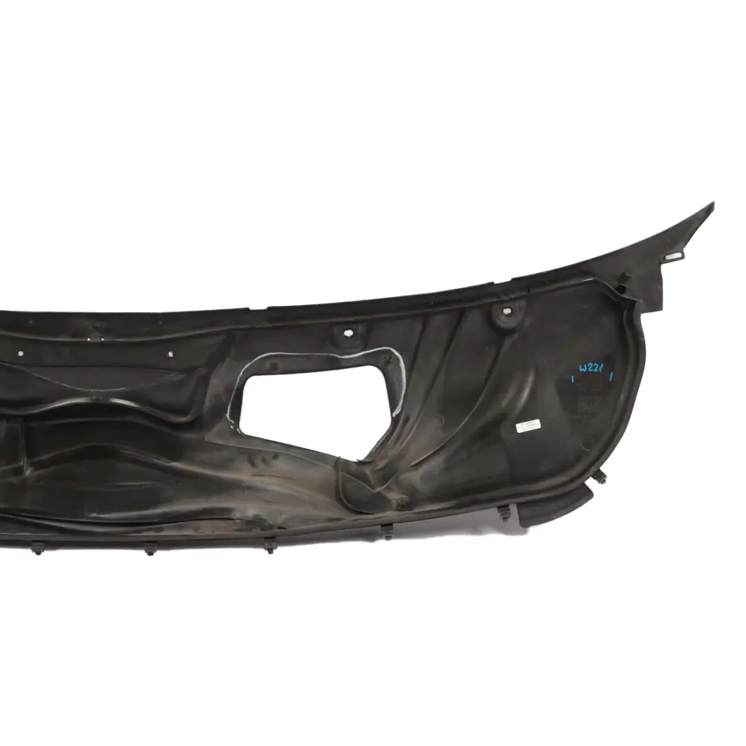 Mercedes-Benz S W221 Windscreen Windshield Wiper Scuttle Panel Trim to with Part number A2218800405 Mercedes-Benz S W221 Windscreen Windshield Wiper Scuttle Panel Trim - SKU rhd-A2218800405 - Part number A2218800405