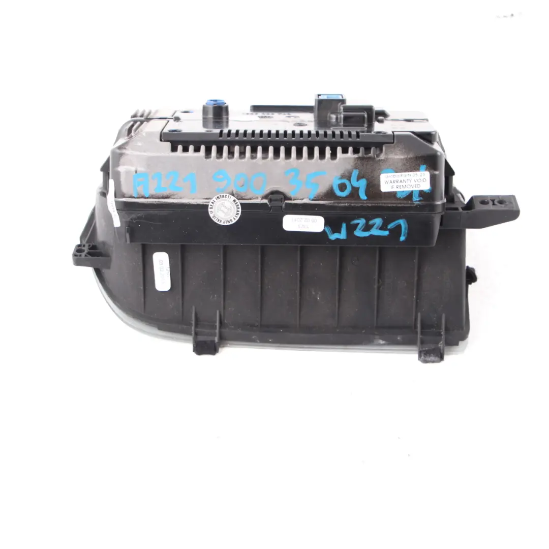  Display Screen Mercedes W221 W216 Monitor Information Dash Dashboard - SKU rhd-A2219003504 - Part number A2219003504