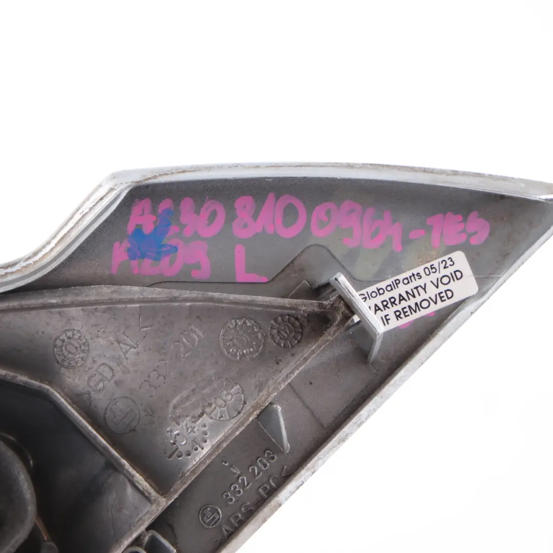 Wing Mirror Left Door N/S Tellurium Silver Metallic - 762 to Mercedes CLK W209 with Part number A2308100964 Mercedes CLK W209 Wing Mirror Left Door N/S Tellurium Silver Metallic - 762 - SKU rhd-A2308100964-TES - Part number A2308100964