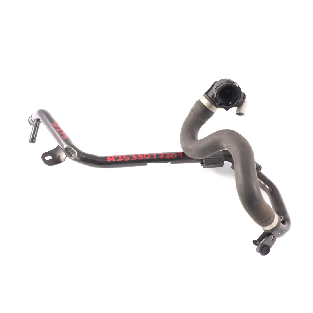 Cooling Hose Pipe Line Petrol M256 M264 to Mercedes W213 W238 Battery with Part number A2385011101 Mercedes W213 W238 Battery Cooling Hose Pipe Line Petrol M256 M264 - SKU rhd-A2385011101 - Part number A2385011101