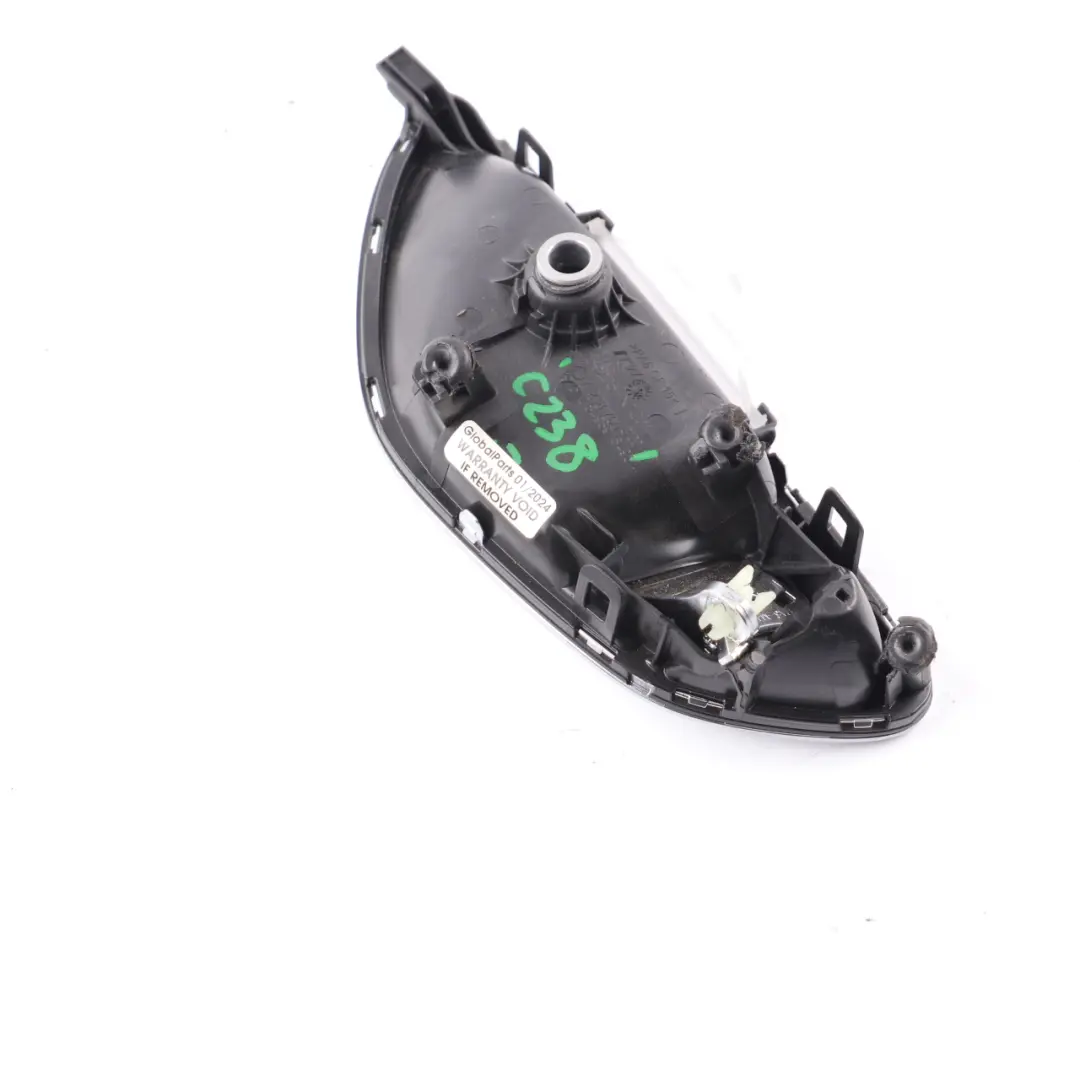 Door Card Handle Cover Interior Trim Front Left N/S Chrome to Mercedes C238 with Part number A2387603100 Mercedes C238 Door Card Handle Cover Interior Trim Front Left N/S Chrome - SKU rhd-A2387603100 - Part number A2387603100
