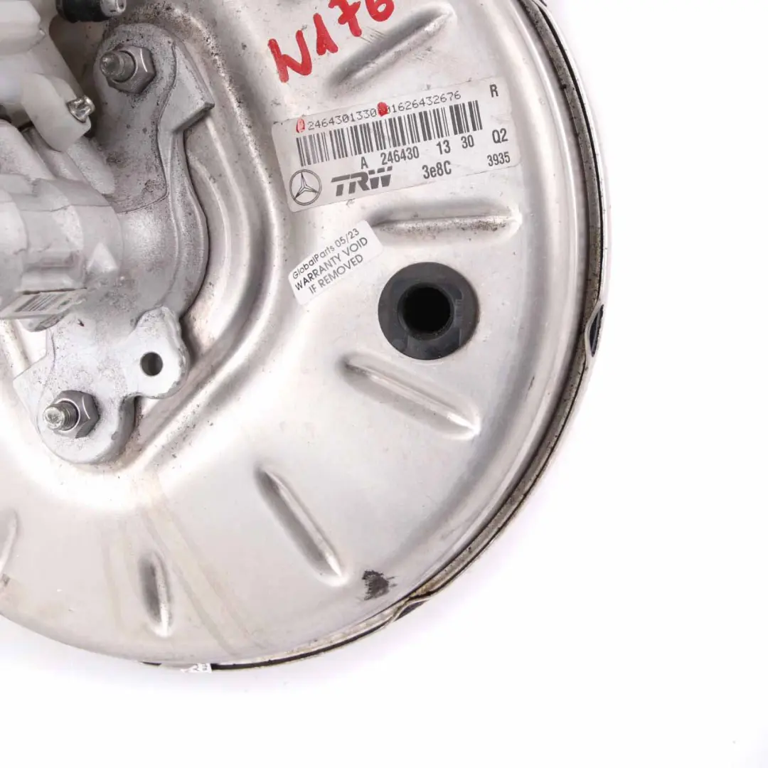 Brake Servo Booster Master Cylinder A2464301330 to Mercedes W176 W246 with Part number A2464300930 Mercedes W176 W246 Brake Servo Booster Master Cylinder A2464301330 - SKU rhd-A2464300930-2 - Part number A2464300930