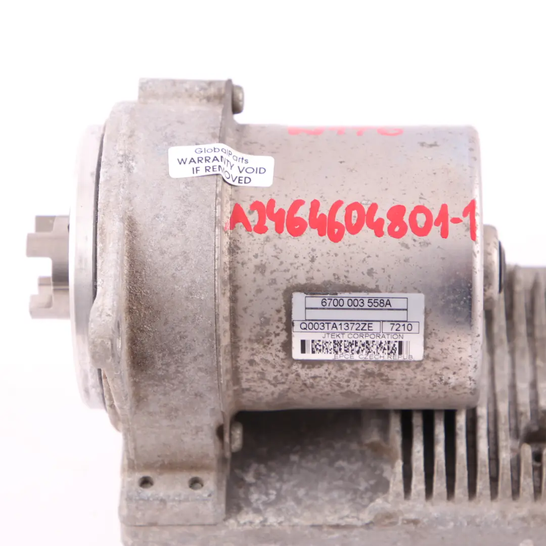 Steering Rack Motor Mercedes W176 Electric Box Gear Control Unit to with Part number A2464604801 Steering Rack Motor Mercedes W176 Electric Box Gear Control Unit - SKU rhd-A2464604801-1 - Part number A2464604801