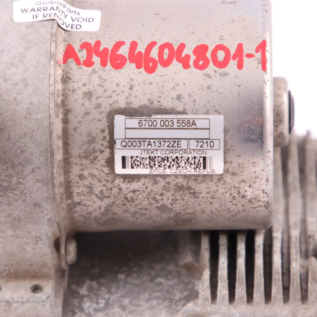 Steering Rack Motor Mercedes W176 Electric Box Gear Control Unit to with Part number A2464604801 Steering Rack Motor Mercedes W176 Electric Box Gear Control Unit - SKU rhd-A2464604801-1 - Part number A2464604801