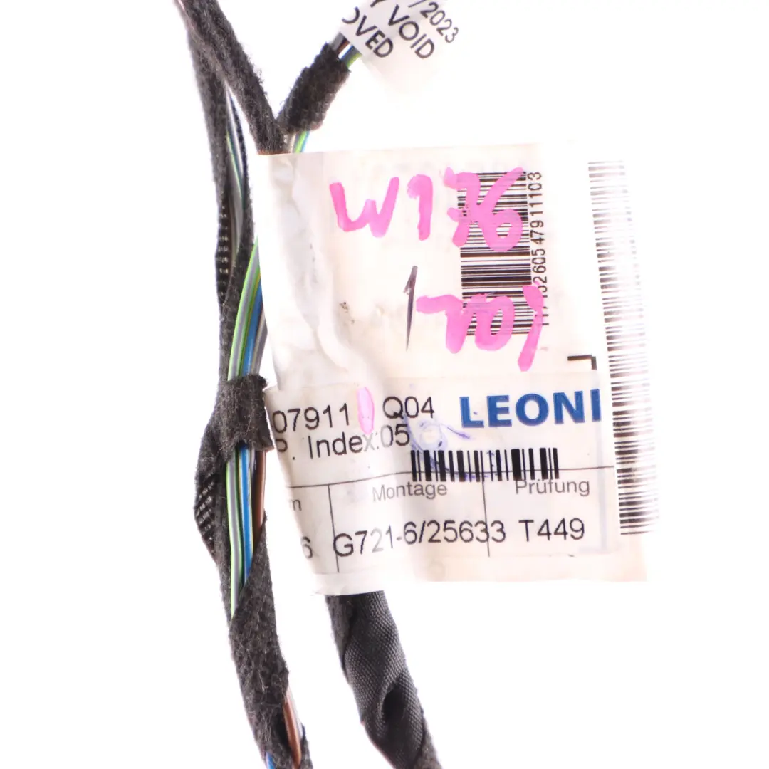 Door Harness Mercedes W176 W246 Cable Loom Wiring Front Right O/S to with Part number A2465407911 Door Harness Mercedes W176 W246 Cable Loom Wiring Front Right O/S - SKU rhd-A2465407911 - Part number A2465407911