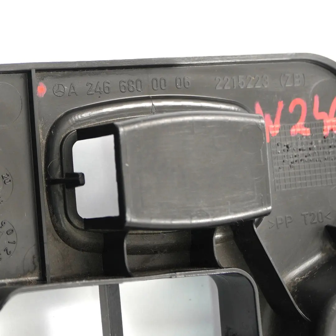 Dashboard Lower Panel Driver Side Trim Cover Black to Mercedes W246 with Part number A2466800006 Mercedes W246 Dashboard Lower Panel Driver Side Trim Cover Black - SKU rhd-A2466800006 - Part number A2466800006