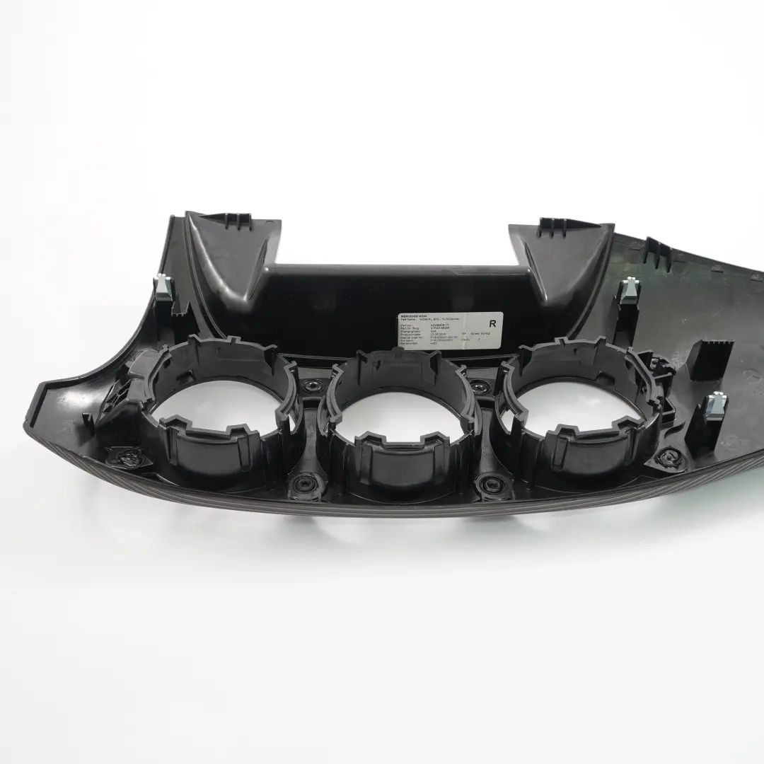 Dashboard Trim Cover Interior Air Vent Frame Panel to Mercedes W246 with Part number A2466806001 Mercedes W246 Dashboard Trim Cover Interior Air Vent Frame Panel - SKU rhd-A2466806001 - Part number A2466806001