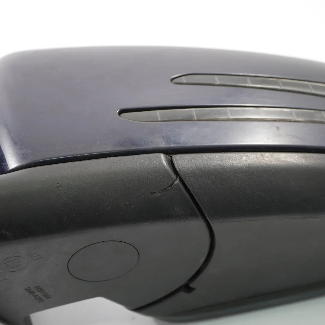 Wing Mirror Power Fold Door Left N/S Outside Cavansite Blue - 890 to Mercedes W246 with Part number A2468100100 Mercedes W246 Wing Mirror Power Fold Door Left N/S Outside Cavansite Blue - 890 - SKU rhd-A2468100100-CVB - Part number A2468100100