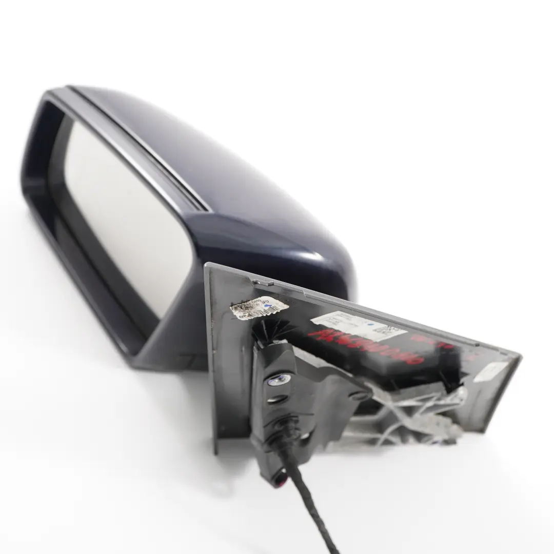 Wing Mirror Power Fold Door Left N/S Outside Cavansite Blue - 890 to Mercedes W246 with Part number A2468100100 Mercedes W246 Wing Mirror Power Fold Door Left N/S Outside Cavansite Blue - 890 - SKU rhd-A2468100100-CVB - Part number A2468100100