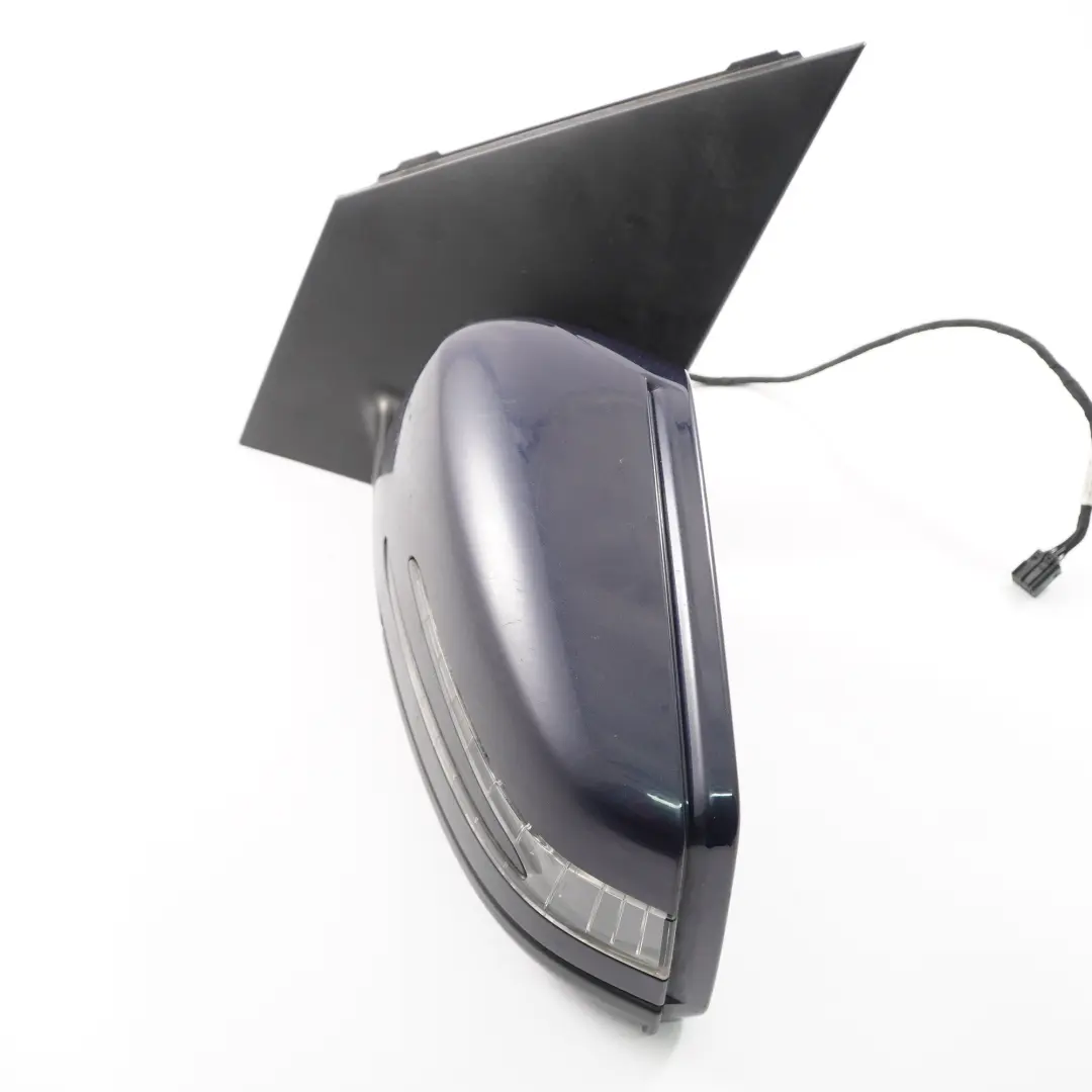 Wing Mirror Power Fold Door Left N/S Outside Cavansite Blue - 890 to Mercedes W246 with Part number A2468100100 Mercedes W246 Wing Mirror Power Fold Door Left N/S Outside Cavansite Blue - 890 - SKU rhd-A2468100100-CVB - Part number A2468100100