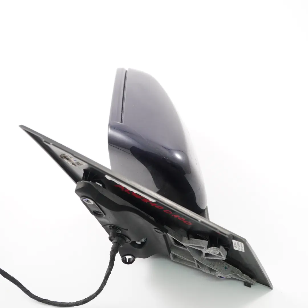 Wing Mirror Power Fold Door Left N/S Outside Cavansite Blue - 890 to Mercedes W246 with Part number A2468100100 Mercedes W246 Wing Mirror Power Fold Door Left N/S Outside Cavansite Blue - 890 - SKU rhd-A2468100100-CVB - Part number A2468100100