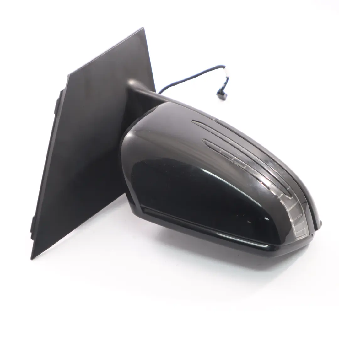Wing Mirror Power Fold Door Right O/S Outside Black to Mercedes W246 with Part number A2468100200 Mercedes W246 Wing Mirror Power Fold Door Right O/S Outside Black - SKU rhd-A2468100200-BLK - Part number A2468100200