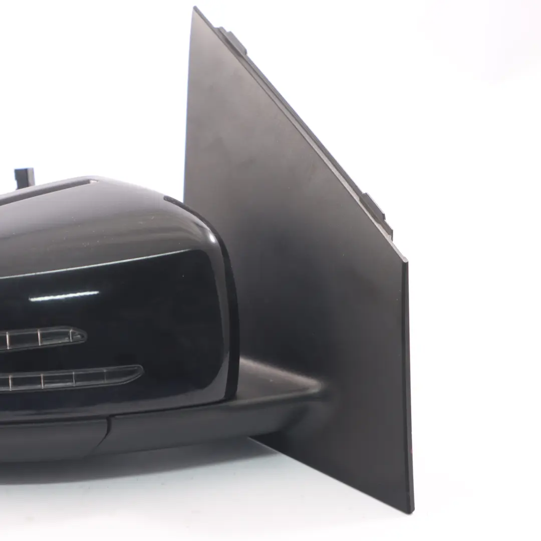 Wing Mirror Power Fold Door Right O/S Outside Black to Mercedes W246 with Part number A2468100200 Mercedes W246 Wing Mirror Power Fold Door Right O/S Outside Black - SKU rhd-A2468100200-BLK - Part number A2468100200