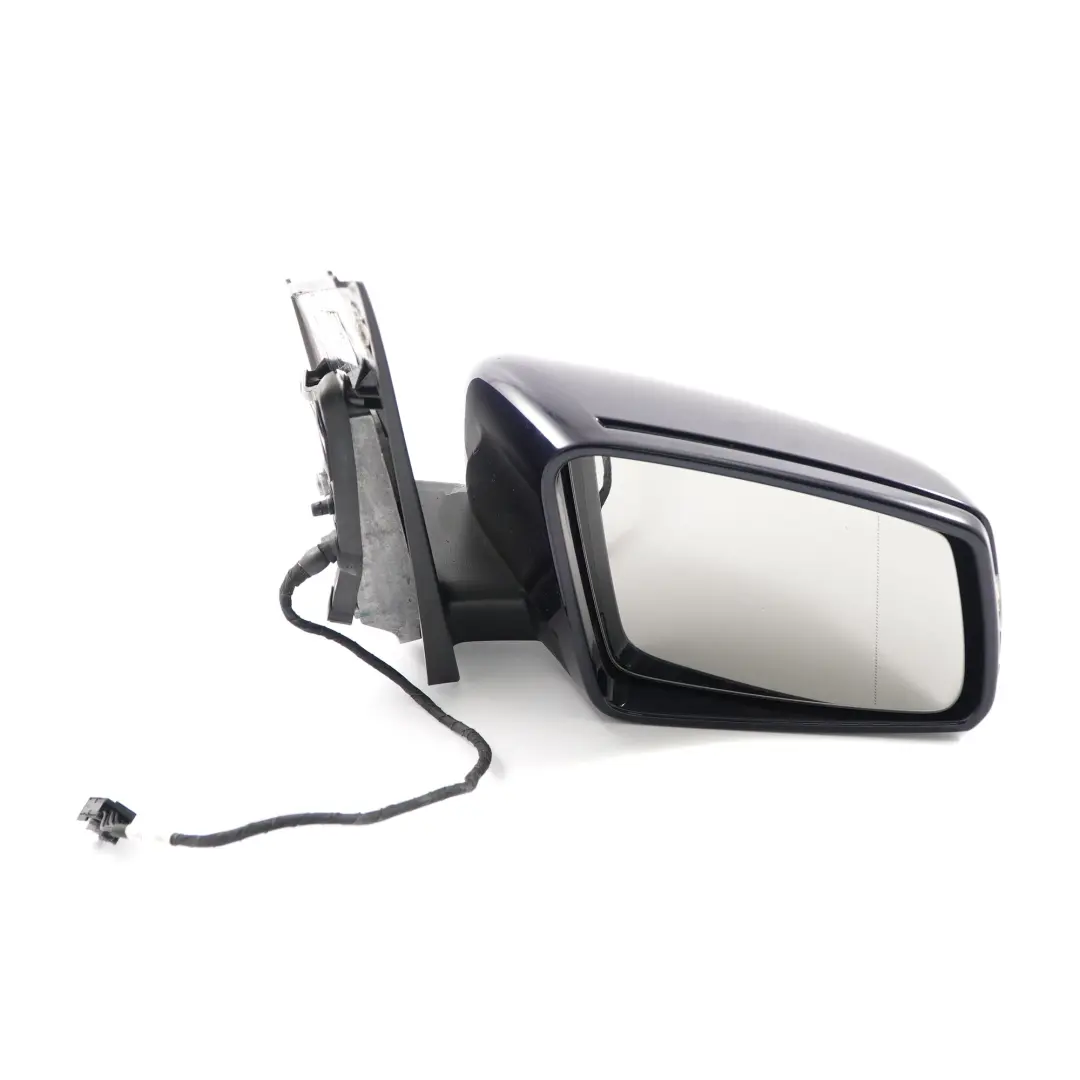 Wing Mirror Power Fold Door Right O/S Outside Cavansite Blue - 890 to Mercedes W246 with Part number A2468100200 Mercedes W246 Wing Mirror Power Fold Door Right O/S Outside Cavansite Blue - 890 - SKU rhd-A2468100200-CVB - Part number A2468100200