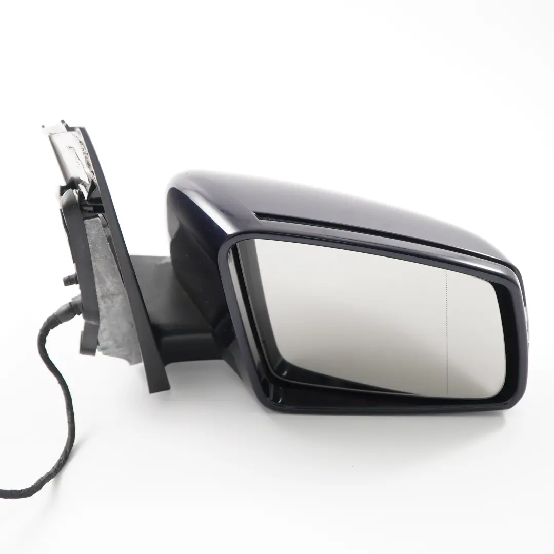 Mercedes W246 Wing Mirror Power Fold Door Right O/S Outside Cavansite Blue - 890 - SKU rhd-A2468100200-CVB - Part number A2468100200