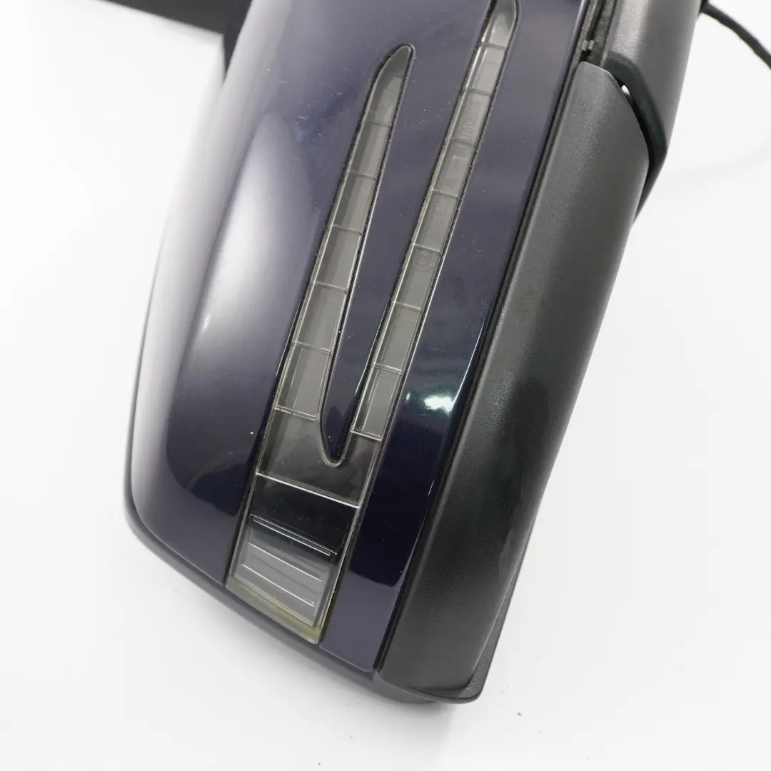 Wing Mirror Power Fold Door Right O/S Outside Cavansite Blue - 890 to Mercedes W246 with Part number A2468100200 Mercedes W246 Wing Mirror Power Fold Door Right O/S Outside Cavansite Blue - 890 - SKU rhd-A2468100200-CVB - Part number A2468100200