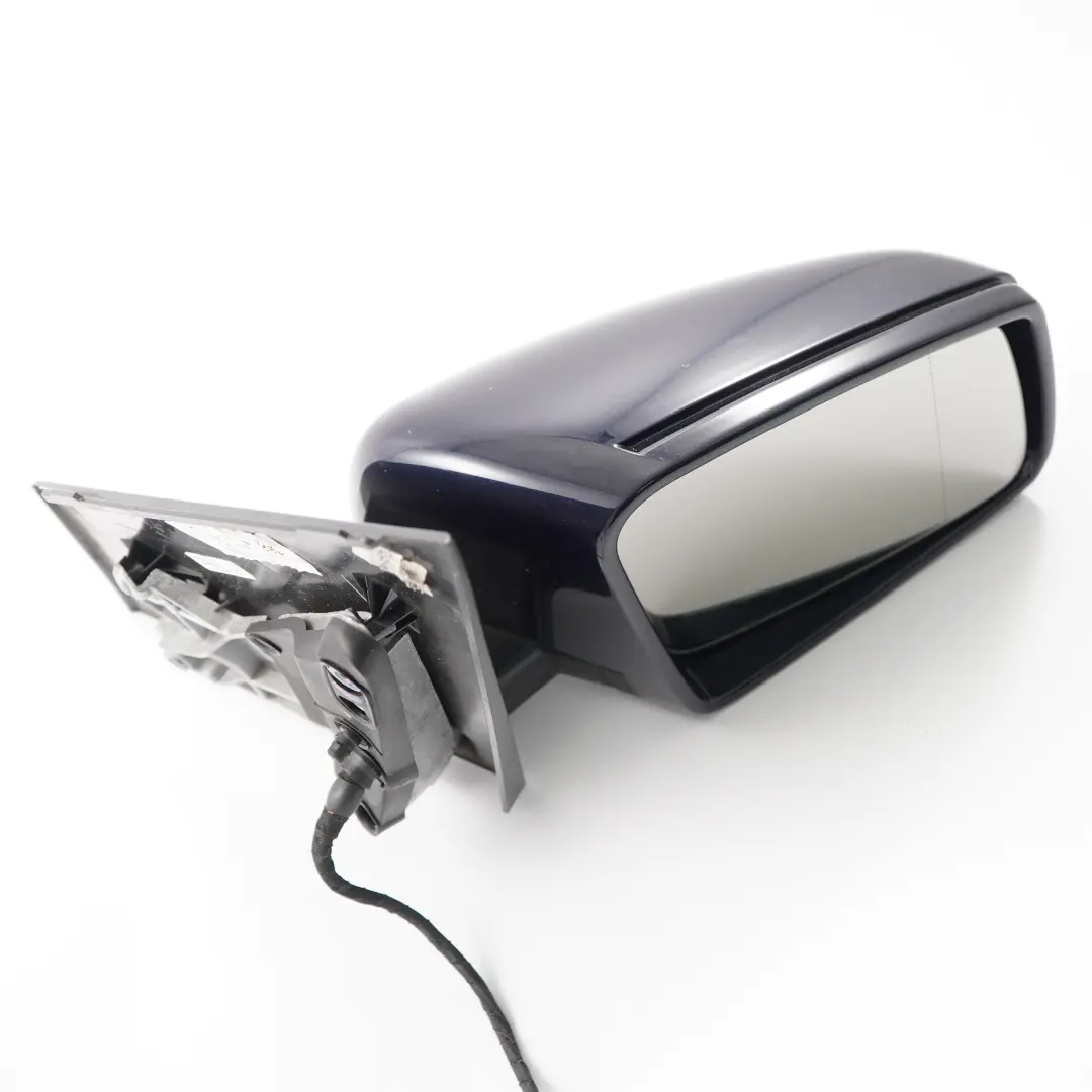 Mercedes W246 Wing Mirror Power Fold Door Right O/S Outside Cavansite Blue - 890 - SKU rhd-A2468100200-CVB - Part number A2468100200