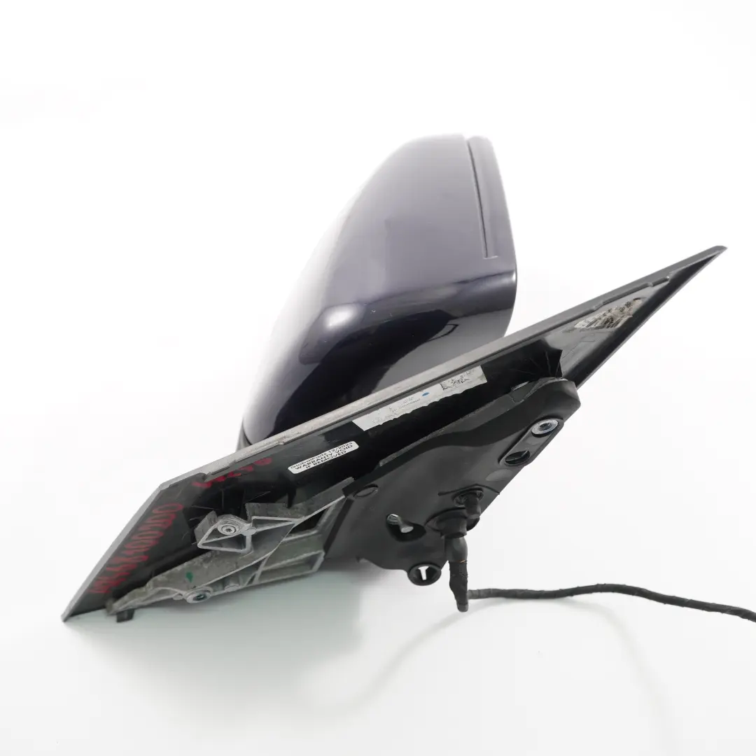 Wing Mirror Power Fold Door Right O/S Outside Cavansite Blue - 890 to Mercedes W246 with Part number A2468100200 Mercedes W246 Wing Mirror Power Fold Door Right O/S Outside Cavansite Blue - 890 - SKU rhd-A2468100200-CVB - Part number A2468100200