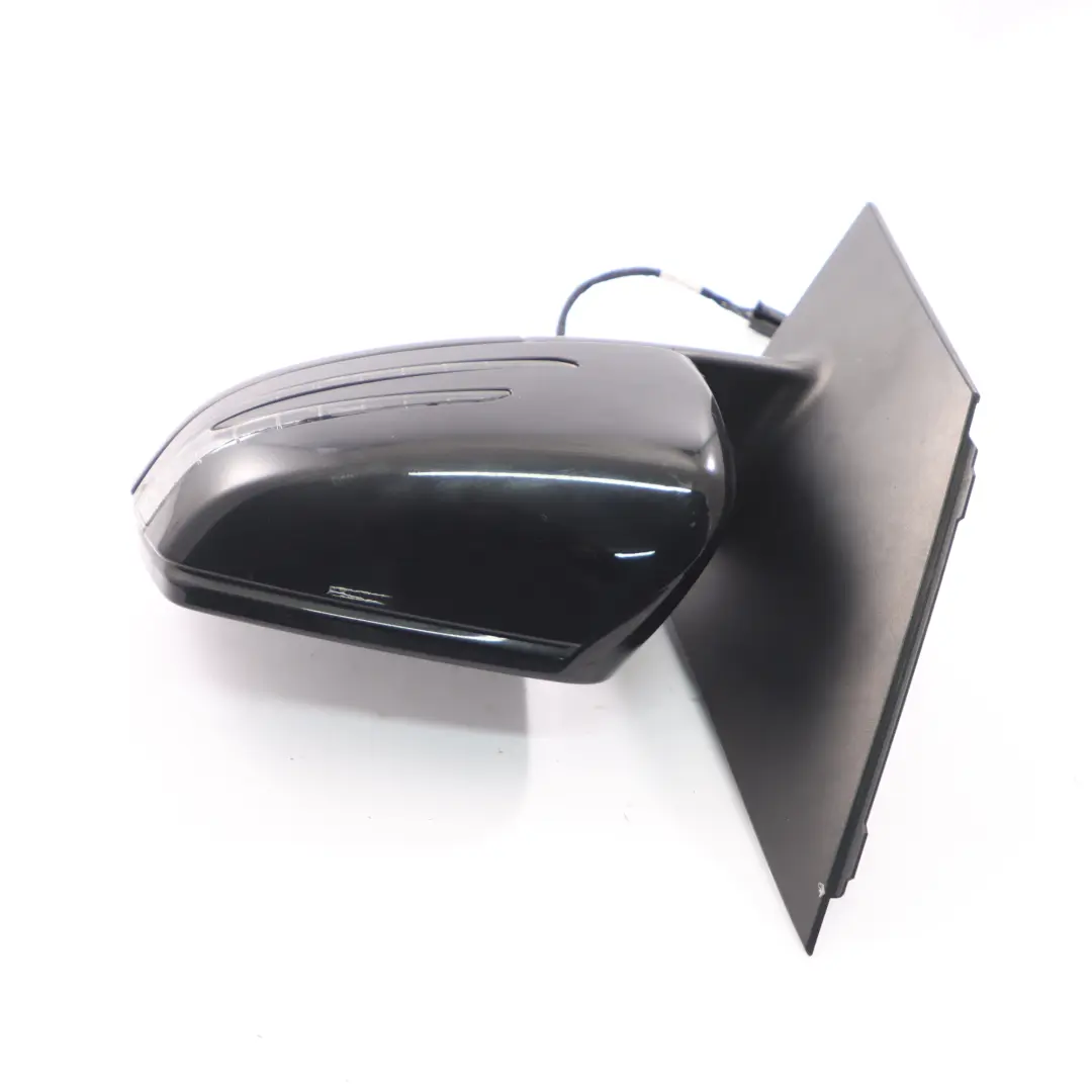 Mercedes W246 Wing Mirror Power Fold Door Left N/S Outside Black - SKU rhd-A2468101176-BLK - Part number A2468101176