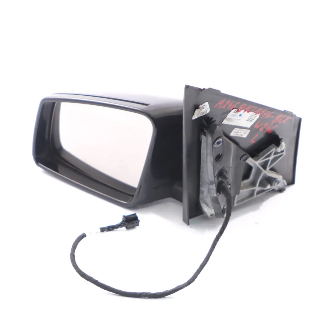 Wing Mirror Power Fold Door Left N/S Outside Black to Mercedes W246 with Part number A2468101176 Mercedes W246 Wing Mirror Power Fold Door Left N/S Outside Black - SKU rhd-A2468101176-BLK - Part number A2468101176