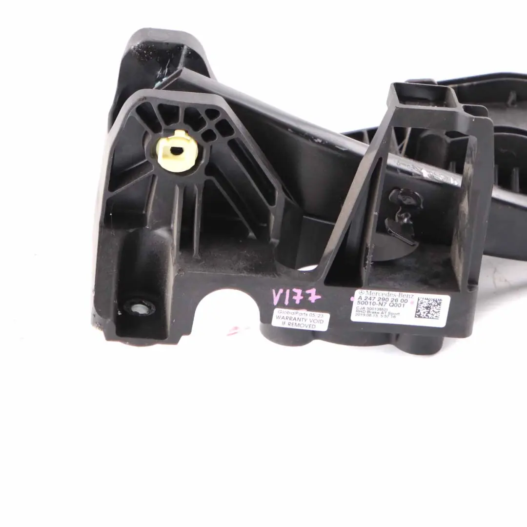  Brake Pedal Mercedes W177 W247 Automatic Assembly Unit - SKU rhd-A2472902600 - Part number A2472902600
