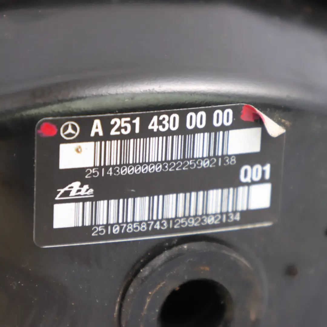 Mercedes W251 Brake Servo Master Cylinder Booster Unit - SKU rhd-A2514300000 - Part number A2514300000