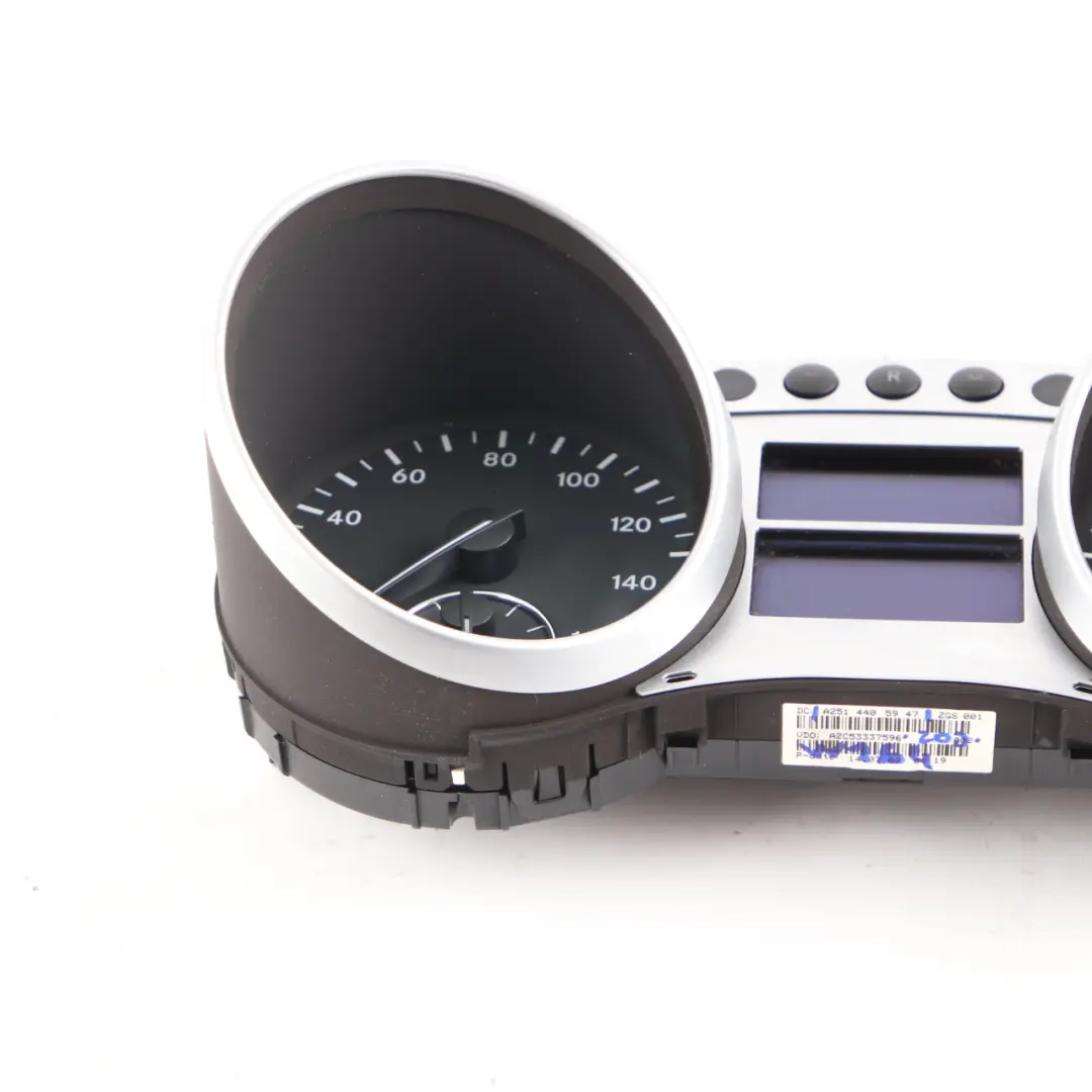 Instrument Cluster Diesel Speedo Clocks Automatic to Mercedes ML W164 with Part number A2514405947 Mercedes ML W164 Instrument Cluster Diesel Speedo Clocks Automatic - SKU rhd-A2514405947 - Part number A2514405947