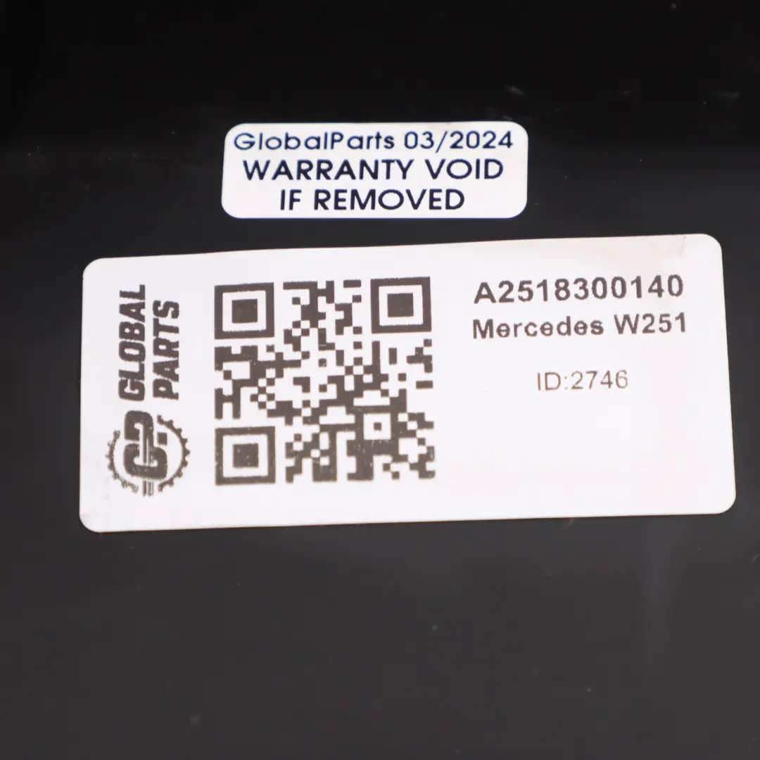 Intake Silencer Air Filter Box Housing to Mercedes W251 with Part number A2518300140 Mercedes W251 Intake Silencer Air Filter Box Housing - SKU rhd-A2518300140 - Part number A2518300140
