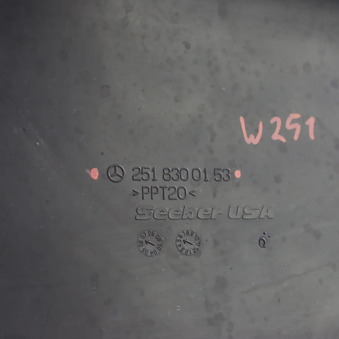 Mercedes W251 Air Filter Housing Cabin Pollen Box Intake - SKU rhd-A2518300153 - Part number A2518300153