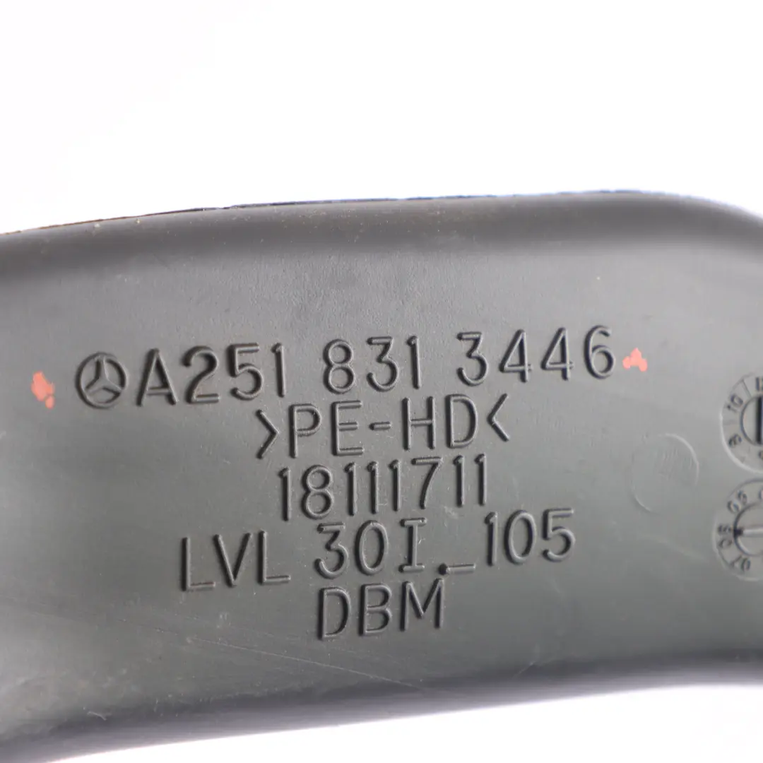 Duct Channel Cabin Front Right O/S to Mercedes W251 Air with Part number A2518313446 Mercedes W251 Air Duct Channel Cabin Front Right O/S - SKU rhd-A2518313446 - Part number A2518313446