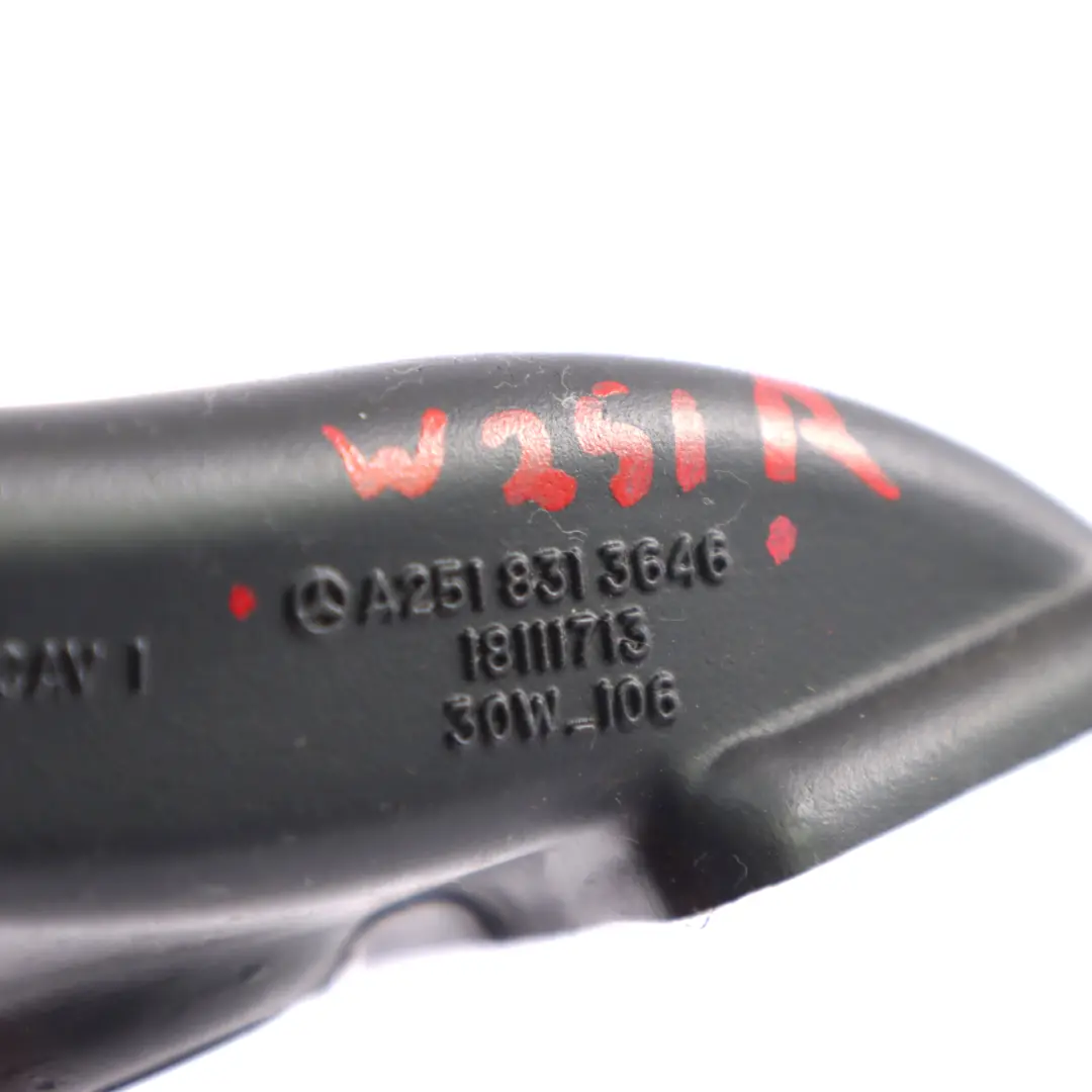 Vent Duct Right O/S Leg Room Cabin Channel Tube to Mercedes W251 Air with Part number A2518313646 Mercedes W251 Air Vent Duct Right O/S Leg Room Cabin Channel Tube - SKU rhd-A2518313646 - Part number A2518313646