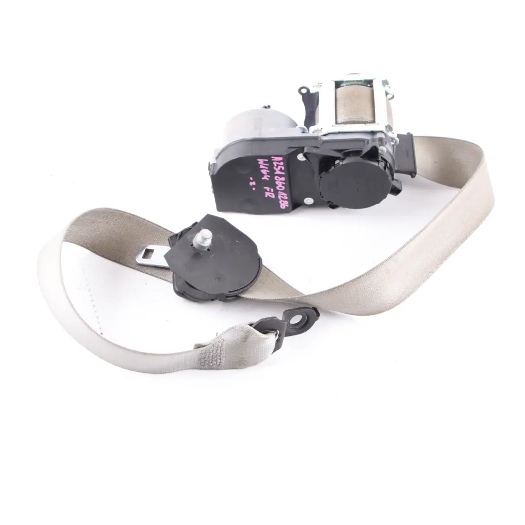 Mercedes ML W164 Seat Belt Front Right O/S Safety Belt - SKU rhd-A2518601286 - Part number A2518601286