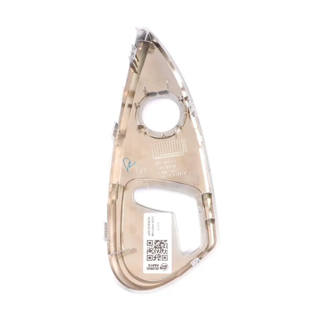 Adjust Switch Cover Front Right O/S Trim Surround to Mercedes W164 Seat with Part number A2519185630 Mercedes W164 Seat Adjust Switch Cover Front Right O/S Trim Surround - SKU rhd-A2519185630 - Part number A2519185630