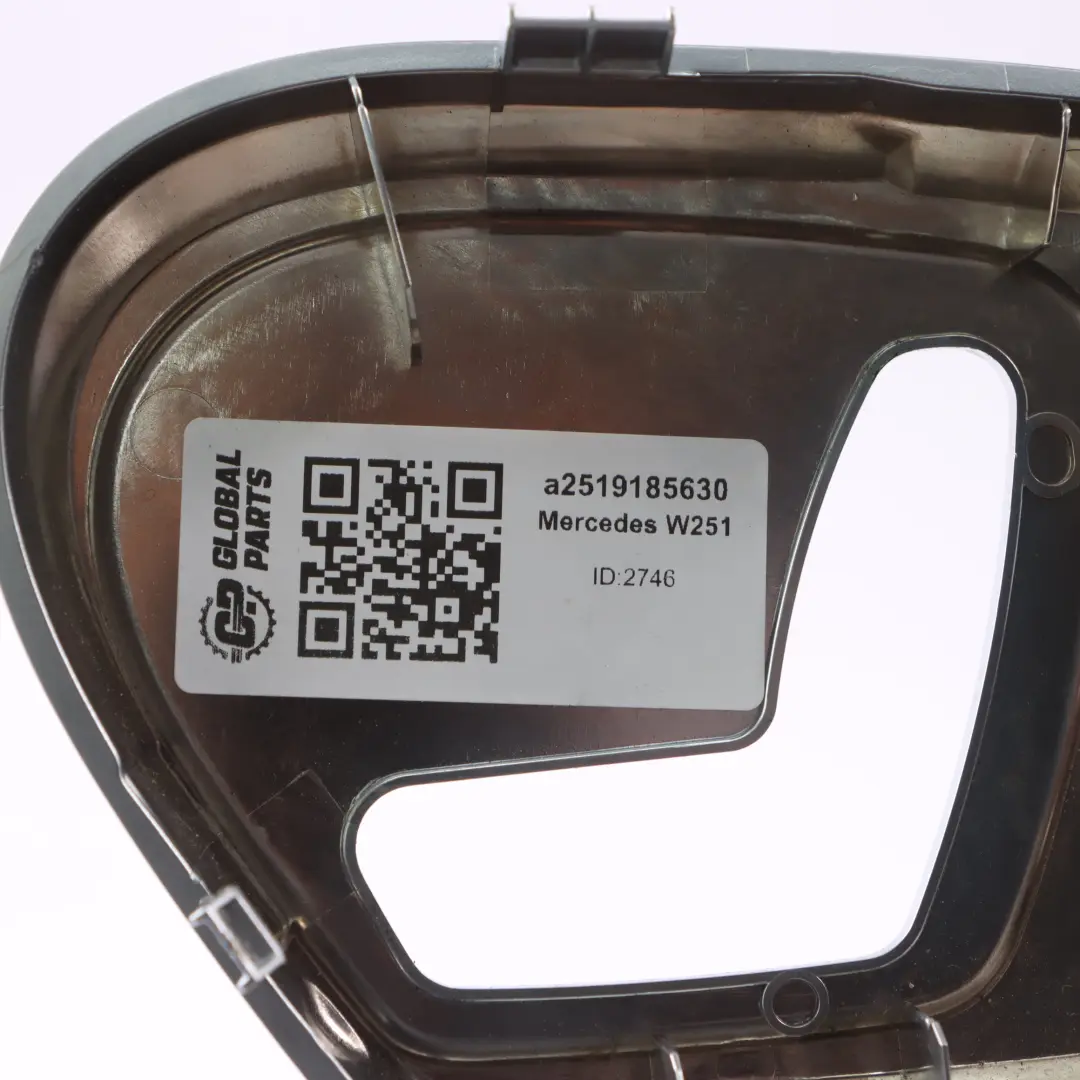 Adjust Switch Cover Front Right O/S Trim Surround to Mercedes W164 Seat with Part number A2519185630 Mercedes W164 Seat Adjust Switch Cover Front Right O/S Trim Surround - SKU rhd-A2519185630 - Part number A2519185630