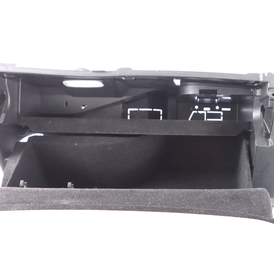 Mercedes GLC X253 Glove Box Storage Compartment Glovebox Beige - SKU rhd-A2536800191 - Part number A2536800191