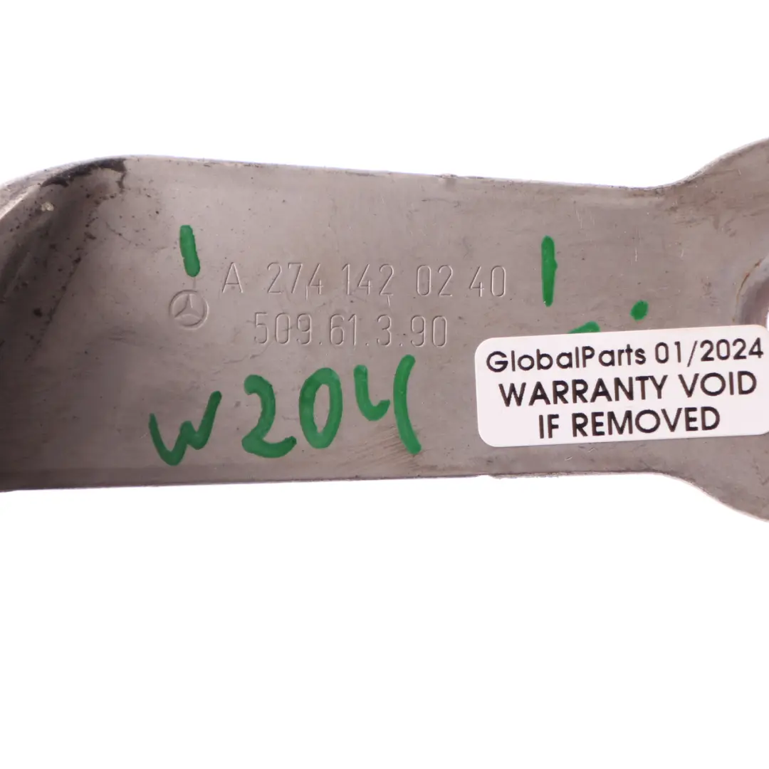 Exhaust System Front Hanger Bracket to Mercedes W204 W212 C204 with Part number A2741420240 Mercedes W204 W212 C204 Exhaust System Front Hanger Bracket - SKU rhd-A2741420240 - Part number A2741420240