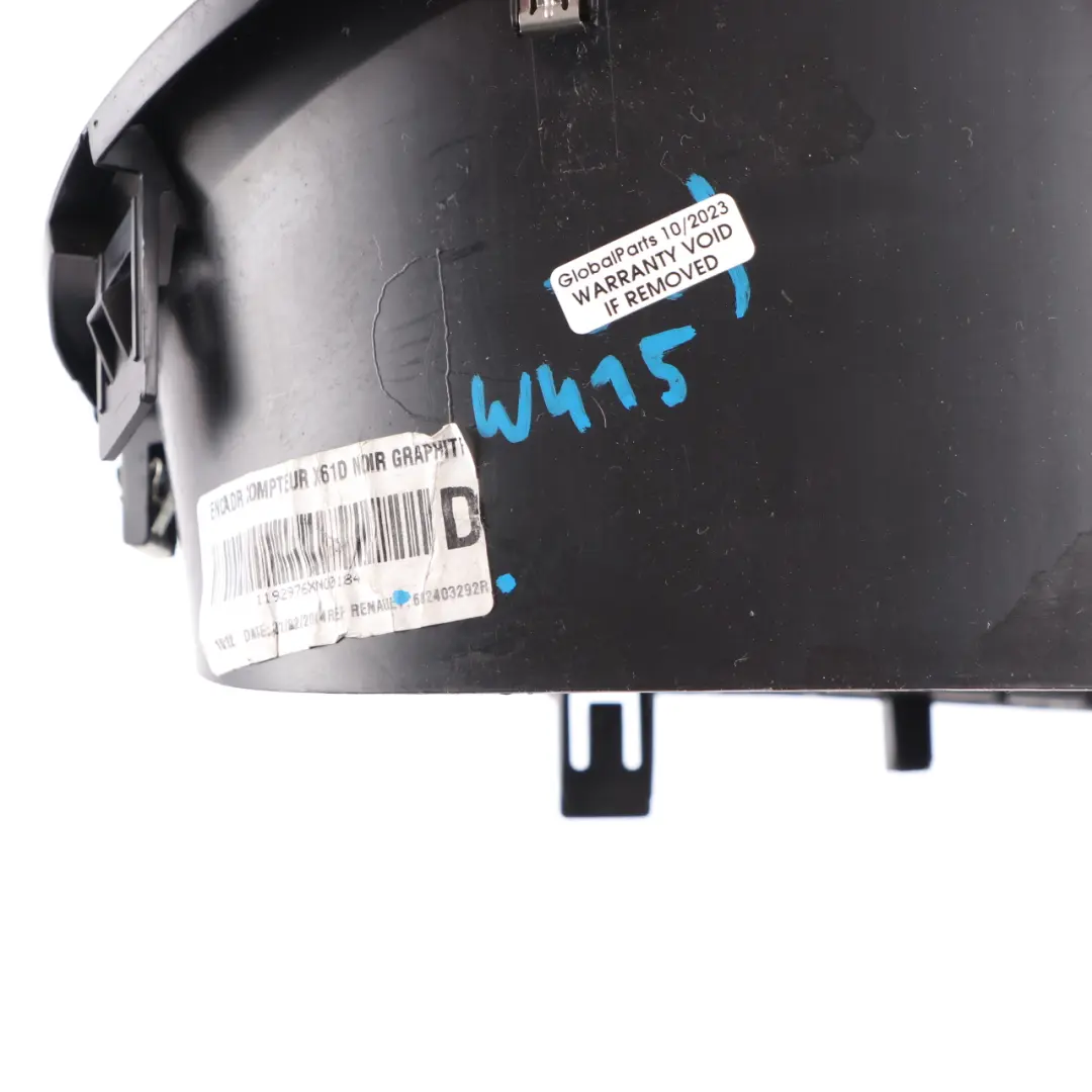 Mercedes W415 Citan Speedo Meter Clock Surround Trim Cover Black 682403292R - SKU rhd-A4156891437-1 - Part number A4156891437