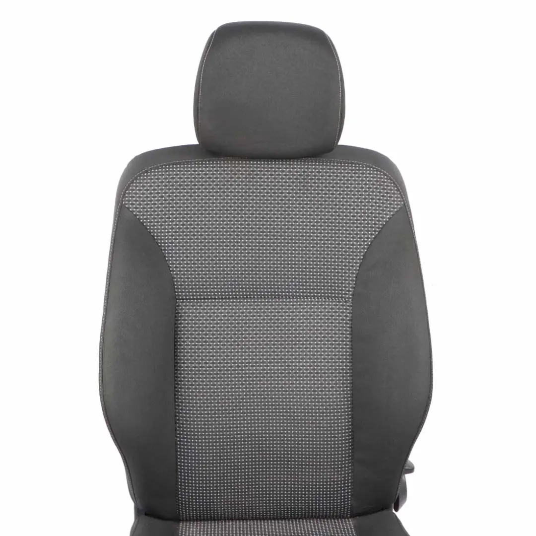 Front Seat Mercedes W415 Citan Cloth Fabric Left N/S Passenger Black Anthracit to with Part number A4159104501 Front Seat Mercedes W415 Citan Cloth Fabric Left N/S Passenger Black Anthracit - SKU rhd-A4159104501 - Part number A4159104501