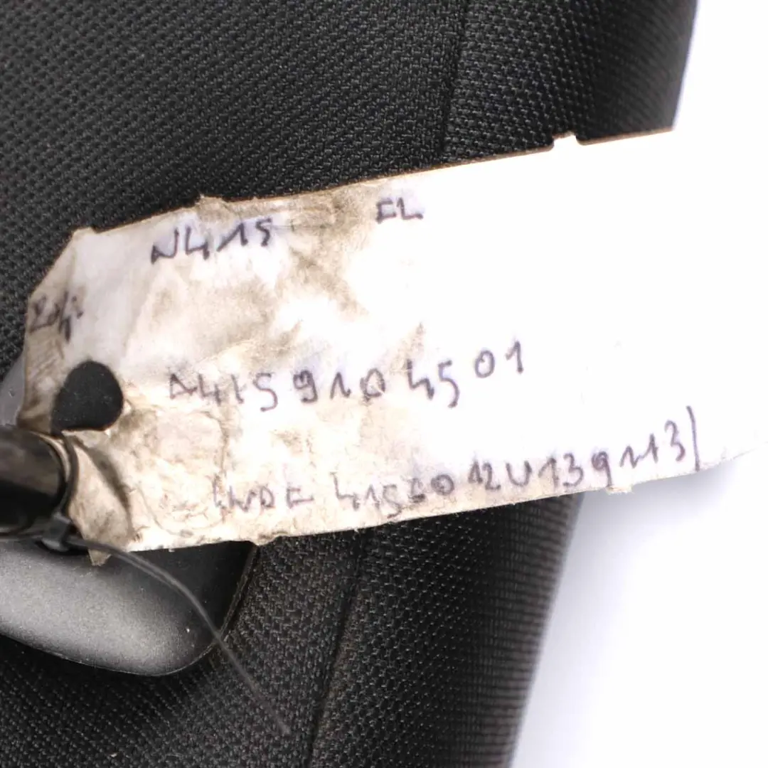 Front Seat Mercedes W415 Citan Cloth Fabric Left N/S Passenger Black Anthracit to with Part number A4159104501 Front Seat Mercedes W415 Citan Cloth Fabric Left N/S Passenger Black Anthracit - SKU rhd-A4159104501 - Part number A4159104501