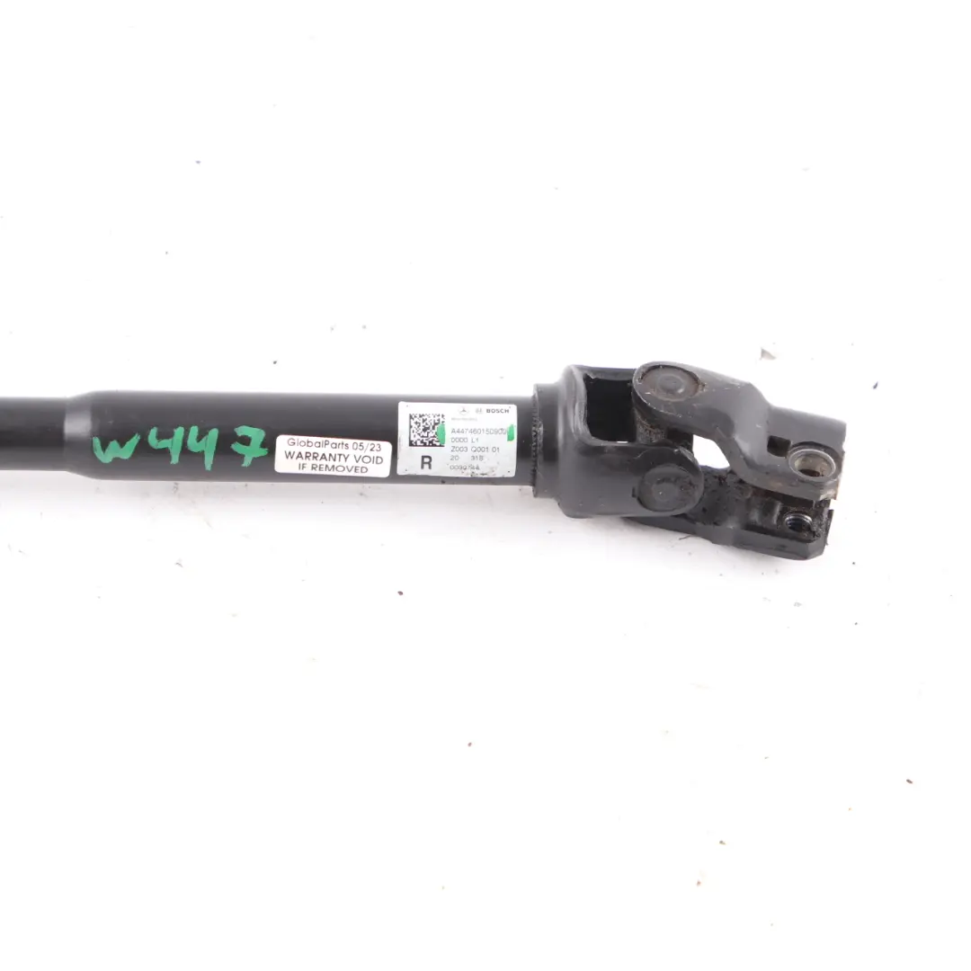 Steering Column Shaft Mercedes W447 Vito V-Class Joint Link Coupling to with Part number A4474601509 Steering Column Shaft Mercedes W447 Vito V-Class Joint Link Coupling - SKU rhd-A4474601509 - Part number A4474601509