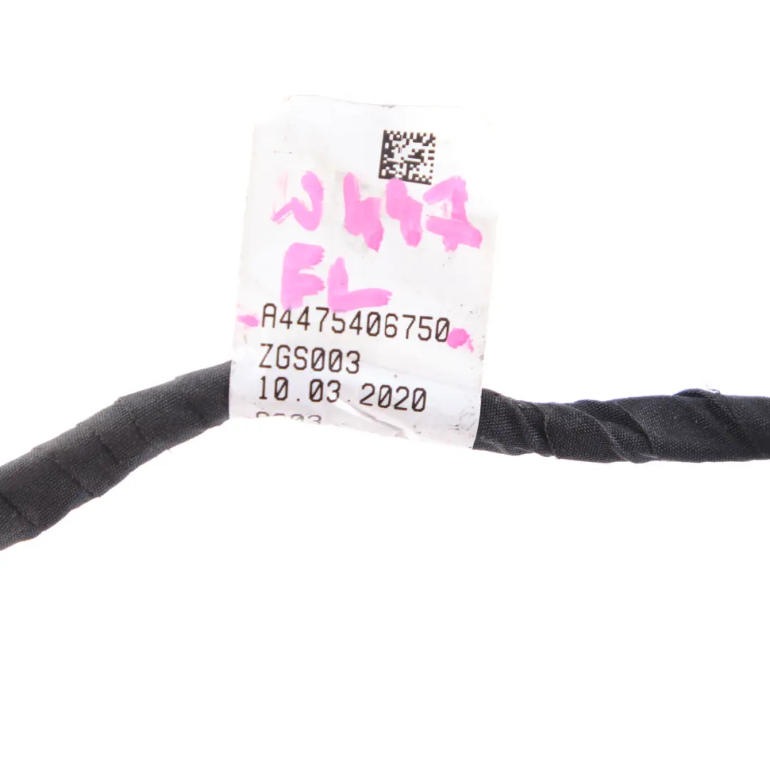 Door Wiring Harness Front Left Right N/O/S Wiring Loom to Mercedes W447 with Part number A4475406750 Mercedes W447 Door Wiring Harness Front Left Right N/O/S Wiring Loom - SKU rhd-A4475406750 - Part number A4475406750