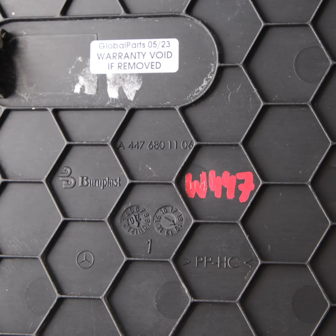 Fuse Box Housing Cover Footwell Trim Driver's Side to Mercedes W447 with Part number A4476801106 Mercedes W447 Fuse Box Housing Cover Footwell Trim Driver's Side - SKU rhd-A4476801106 - Part number A4476801106